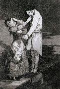 Francisco de goya y Lucientes Out hunting for teeth oil